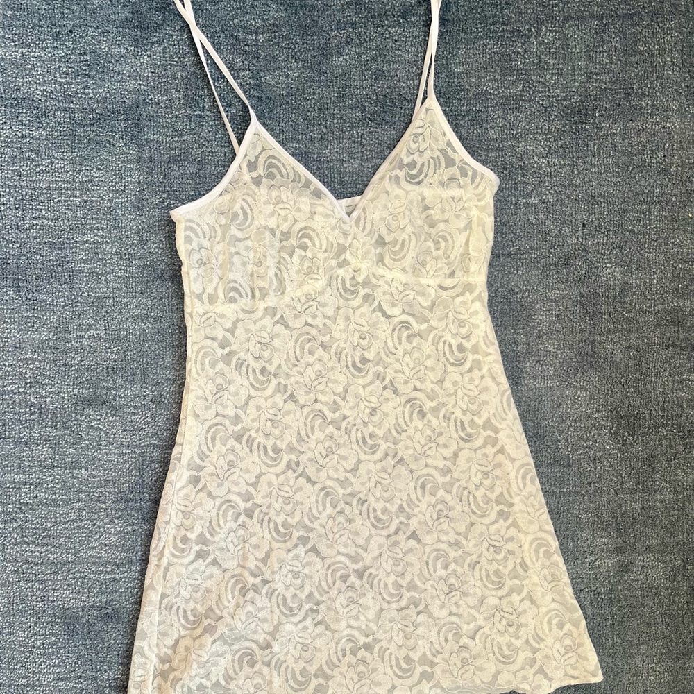 Vintage Lace Slip Dress